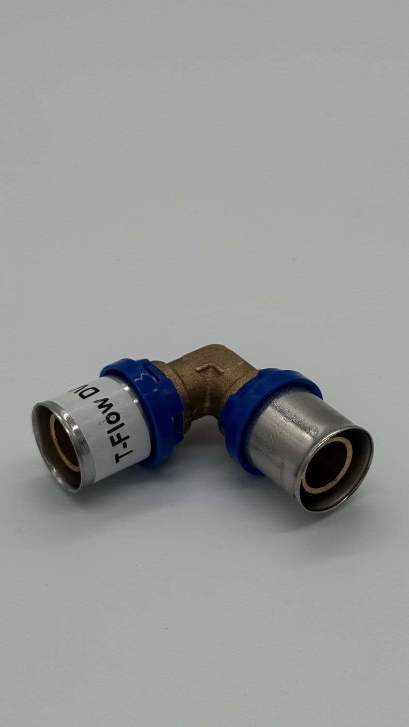 T-Flow - Bogen 90° 20x2mm