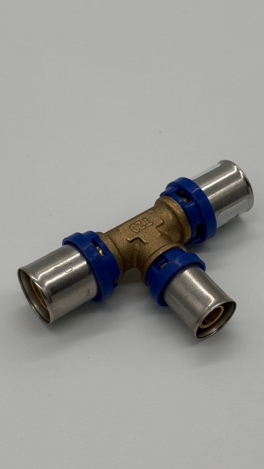 T-Flow - T Stück 20x2mm x 16x2mm x 20x2mm