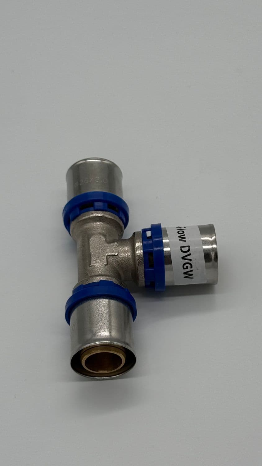 T-Flow - T Stück 26x3mm x 20x2mm x 26x3mm