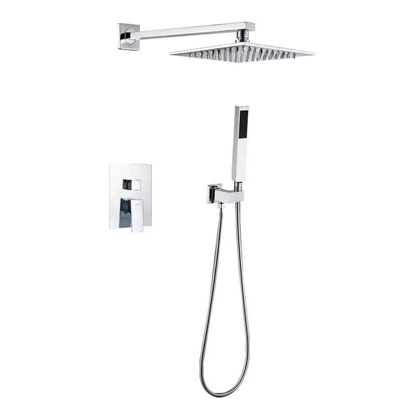 T-Flow - Unterputz Edelstahl Duschset in Chrom